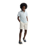 Polo celeste Silbon niño algodón clásico elegante | Konestilochic