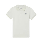 Silbon - S263021003501 – Polo verde de manga corta 100% algodón de corte regular - Niño