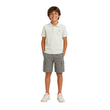 Polo verde niño Silbon algodón | Polo infantil clásico Konestilochic