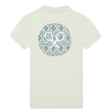Silbon - S263021003509 – Polo verde 100% algodón de manga corta con estampado en la espalda - Niño
