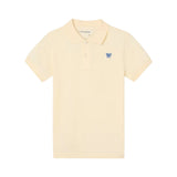 Silbon - S263021004505 – Polo amarillo de manga corta 100% algodón de corte regular - Niño