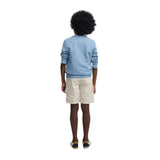 Silbon - S263021102642 – Sudadera azul de corte regular mezcla de algodón - Niño
