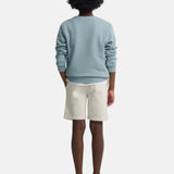 Silbon - S263021103643 – Sudadera verde de corte regular mezcla de algodón - Niño