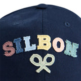 Silbon - S263022302597 – Gorra ajustable azul marino 100% algodón - Niño