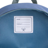 Silbon - S263022402612 – Mochila azul con asas ajustables y compartimento para portátil (26x41x14 cm.)
