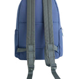 Silbon - S263022402612 – Mochila azul con asas ajustables y compartimento para portátil (26x41x14 cm.)