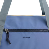 Silbon - S263022402613 – Bolsa de viaje azul con correa desmontable para el hombro (50x25 cm)