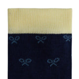 Silbon - S263022802607 – Calcetines azul marino estampados de caña media- Niño