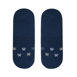 Silbon - S263022802611 – Calcetines pinky azul marino mezcla de algodón con estampado de raquetas - Niño