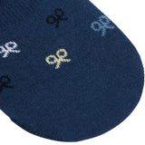 Silbon - S263022802611 – Calcetines pinky azul marino mezcla de algodón con estampado de raquetas - Niño