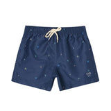 Silbon - S263023102740 – Bañador estampado azul marino con cintura ajustable y red interior - Niño