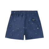 Silbon - S263023102740 – Bañador estampado azul marino con cintura ajustable y red interior - Niño