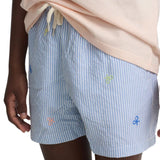 Silbon - S263023102742 – Bañador con estampado de rayas con cintura ajustable y forro - Niño