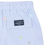 Silbon - S263023102742 – Bañador con estampado de rayas con cintura ajustable y forro - Niño