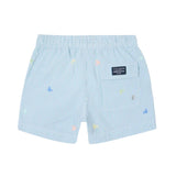 Silbon - S263023103741 – Bañador con estampado de rayas con cintura ajustable y forro - Niño