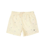 Silbon - S263023104739 – Bañador amarillo estampado con cintura ajustable y red interior - Niño