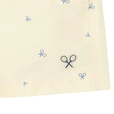 Silbon - S263023104739 – Bañador amarillo estampado con cintura ajustable y red interior - Niño