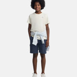Silbon - S263070401252 – Camiseta de manga corta 100% algodón con dibujo en la espalda - Niño