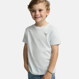 Silbon - S263070402251 – Camiseta de manga corta 100% algodón con dibujo en la espalda - Niño