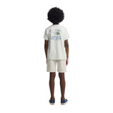 Silbon - S263070403255 – Camiseta verde de manga corta con dibujo en la espalda - Niño
