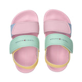 Tommy Hilfiger - T1AF343161172Y913 – Sandalias multicolor con cierre de velcro – Unisex bebés