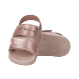 Tommy Hilfiger - T1AF343171829302 – Sandalias rosas con velcro – Unisex niños pequeños