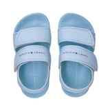 Tommy Hilfiger - T1X2339131172812 – Sandalias azules con velcro – Unisex niños pequeños