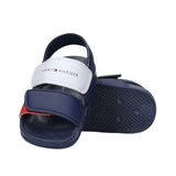 Tommy Hilfiger - T1X2339131172Y019 – Sandalias azules con velcro – Unisex niños pequeños