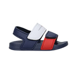 Tommy Hilfiger - T1X2339131172Y019 – Sandalias azules con velcro – Unisex niños pequeños