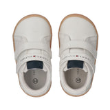 Tommy Hilfiger - T1XH343351355100 – Zapatillas blancas barefoot con velcro – Unisex niños pequeños