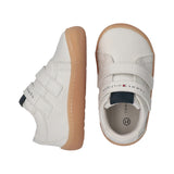 Tommy Hilfiger - T1XH343351355100 – Zapatillas blancas barefoot con velcro – Unisex niños pequeños