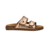 Tommy Hilfiger - T3A2343111372341 – Sandalias doradas con velcro y plantilla de cuero - Niña