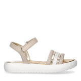 T4A2332450371500-Sandalias beige Tommy Hilfiger para niña