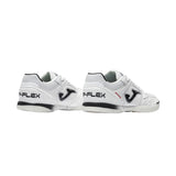 Joma - Top Flex 26 Indoor TOPW2602IN - Zapatillas de fútbol sala blancas con empeine de piel - Unisex niños