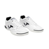 Joma - Top Flex 26 Indoor TOPW2602IN - Zapatillas de fútbol sala blancas con empeine de piel - Unisex niños