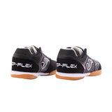 Joma - Top Flex 26 Indoor TOPW2621IN - Zapatillas de fútbol sala negras con empeine de piel - Unisex niños