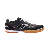 Joma - Top Flex 26 Indoor TOPW2621IN - Zapatillas de fútbol sala negras con empeine de piel - Unisex niños