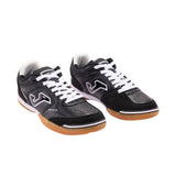 Joma - Top Flex 26 Indoor TOPW2621IN - Zapatillas de fútbol sala negras con empeine de piel - Unisex niños