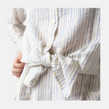 System Action - V25CA421_2 - Camisa oversize de rayas de manga larga - Mujer