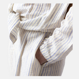 System Action - V25CA421_2 - Camisa oversize de rayas de manga larga - Mujer