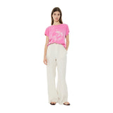 System Action - V25CT419_25 - Camiseta de manga corta 100% algodón orgánico - Mujer