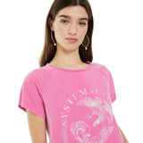 System Action - V25CT419_25 - Camiseta de manga corta 100% algodón orgánico - Mujer