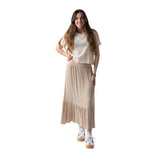 Falda Larga Volantes Bambula Multicolor | Konestilochic