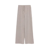 System Action - V25PA325_2 - Pantalón recto ancho con cordón en la cintura - Mujer