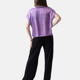 System Action - V25PA422_40 - Pantalón recto con bolsillos plastrón - Mujer