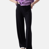System Action - V25PA422_40 - Pantalón recto con bolsillos plastrón - Mujer