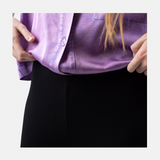System Action - V25PA422_40 - Pantalón recto con bolsillos plastrón - Mujer