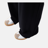 System Action - V25PA422_40 - Pantalón recto con bolsillos plastrón - Mujer