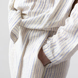 System Action - V25SH407_2 - Short de rayas con bolsillos laterales - Mujer