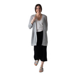 Falda negra midi con botones System Action Konestilochic